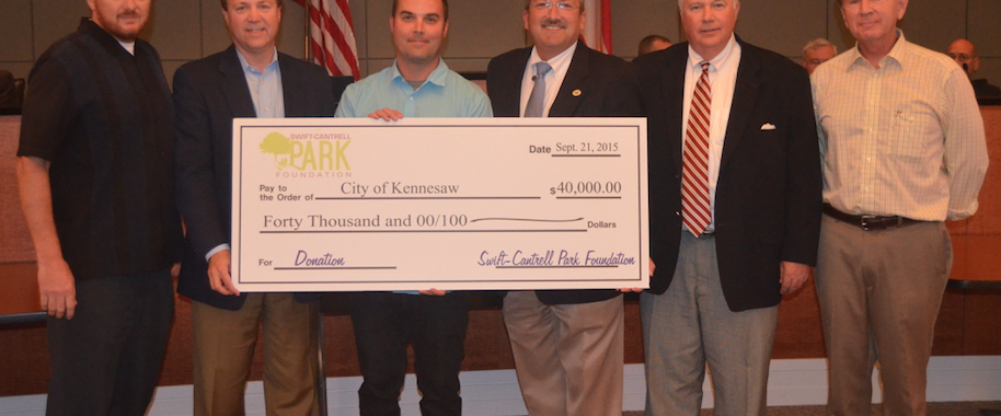 Swift-Cantrell Park Foundation Donation