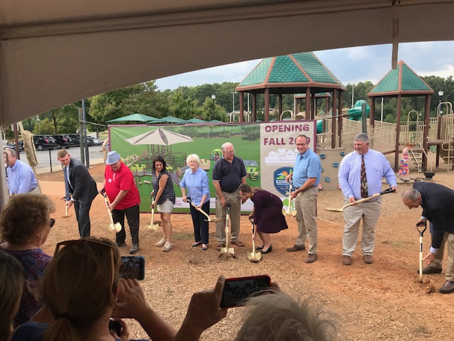 Groundbreaking Ceremony for the Inclusive Playground at Swift-Cantrell Park